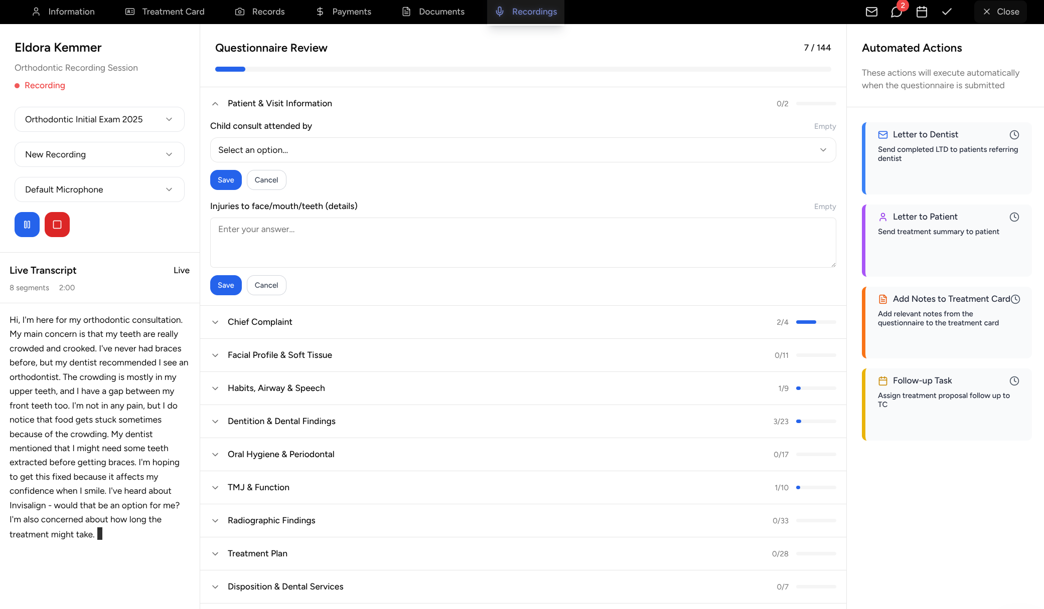 AI-Powered Scribing screenshot 1