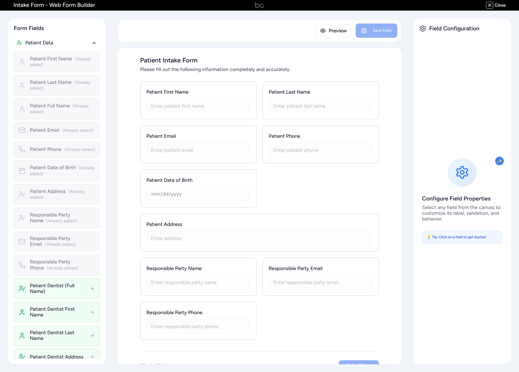 Online Forms and Contracts screenshot 1