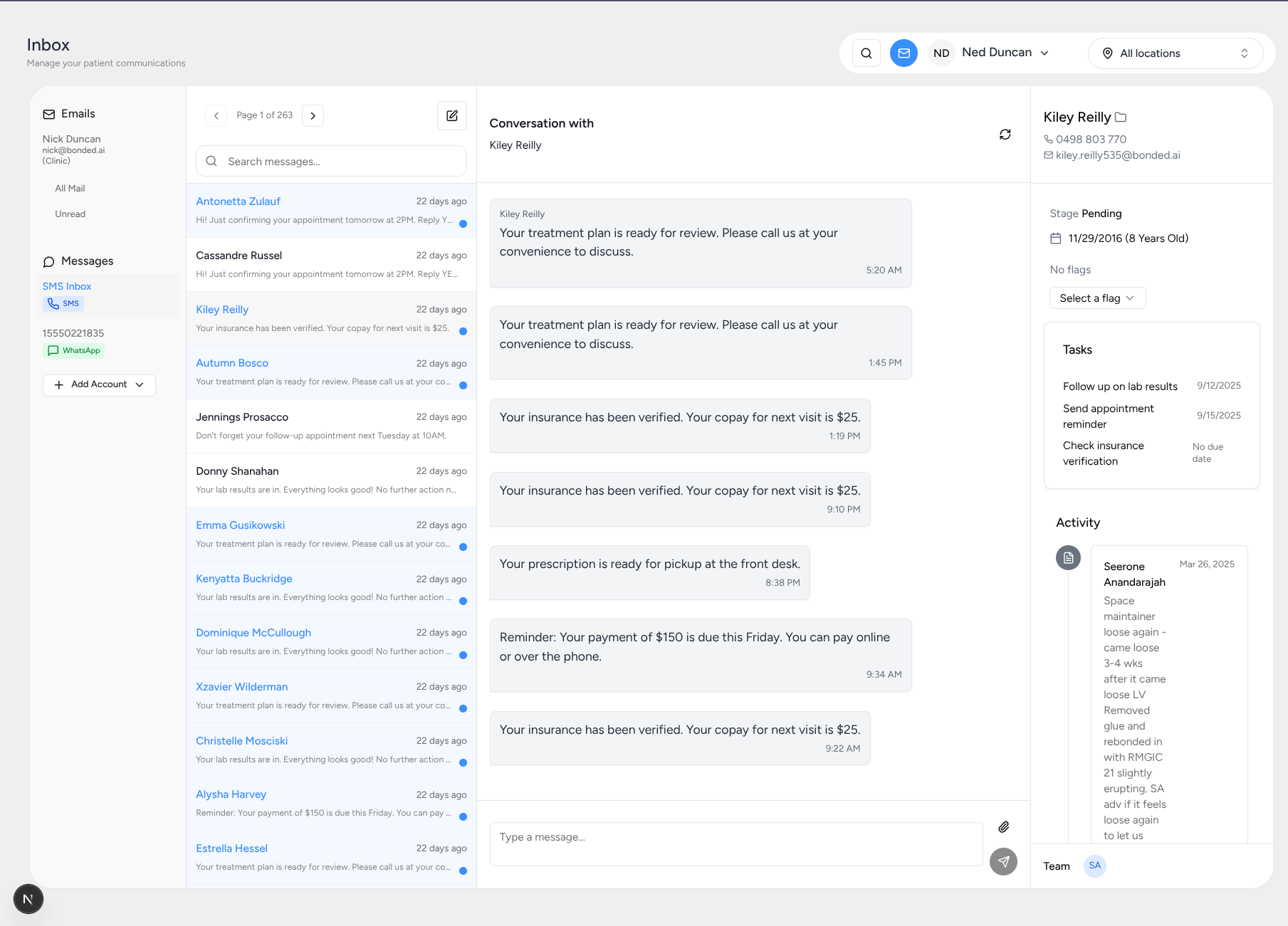 Automated Communications Hub screenshot 1