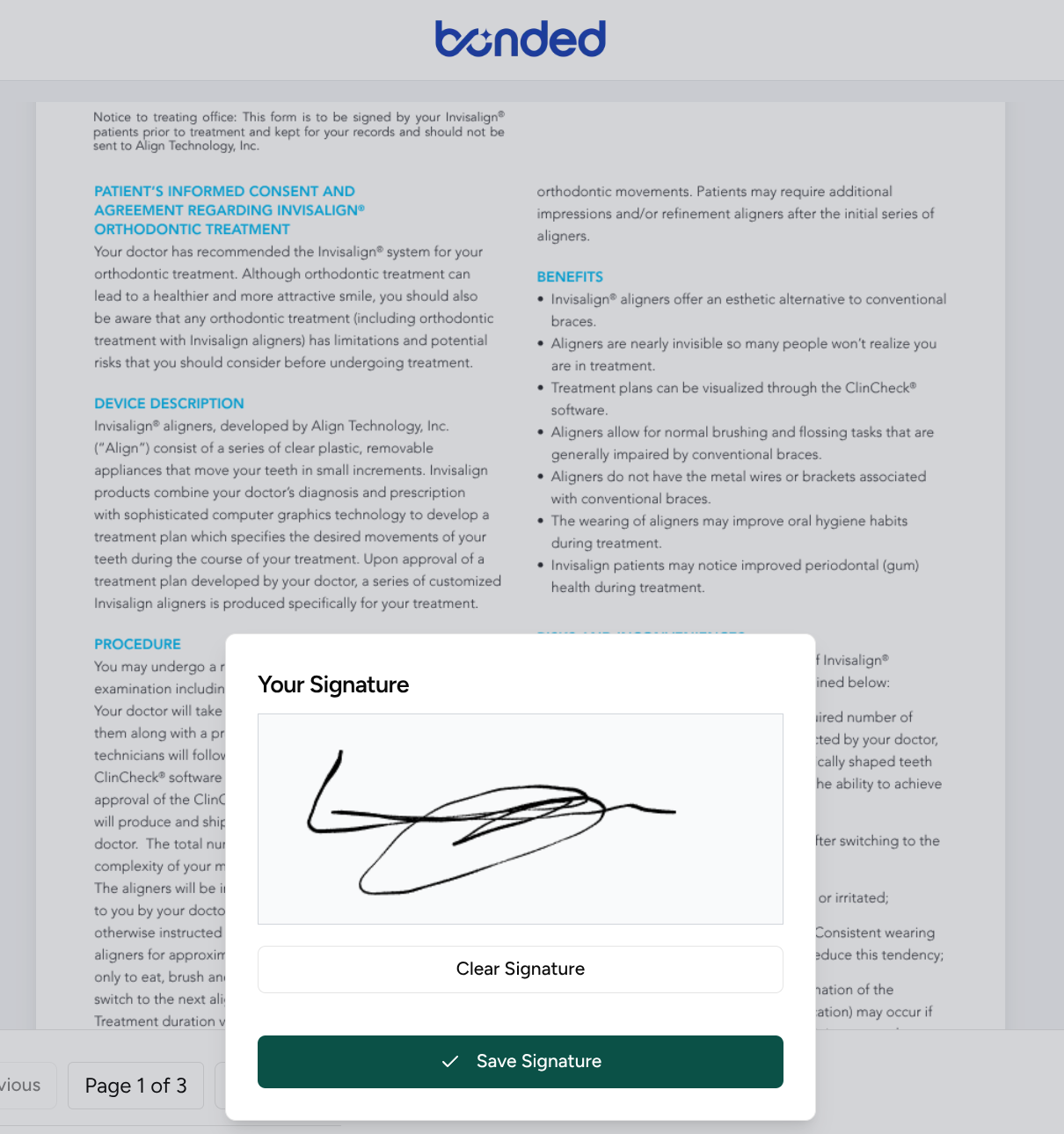 Online Forms and Contracts screenshot 2